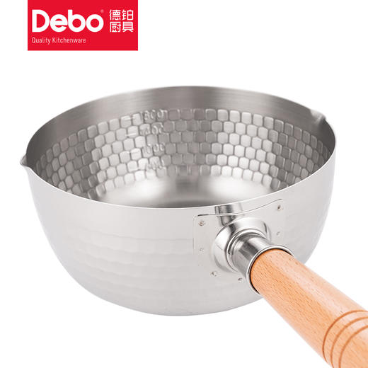 Debo德铂达芙妮不锈钢宝宝辅食锅小奶锅家用婴儿雪平锅多用锅燃气电磁炉 商品图10