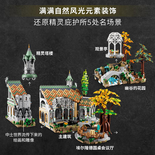 乐高 LEGO指环王-幽谷 LEGC10316 商品图1
