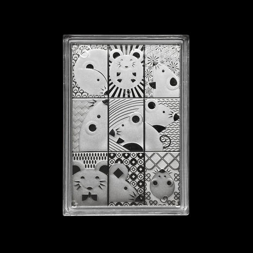 九鼠之尊银章9组 含纯银9克中国金币发行 商品图2