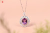 紫水晶吊坠【清羽】，925银镶 商品缩略图4