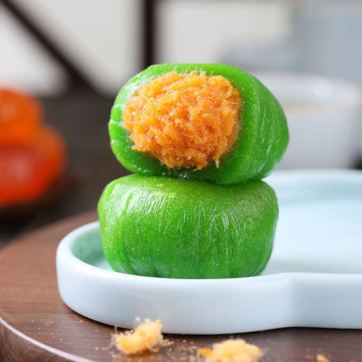 【金水建行*云银行专享】卡吉诺红豆/肉松青团，每盒/2个装。（任意门店均可兑换） 商品图1