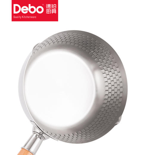 Debo德铂达芙妮不锈钢宝宝辅食锅小奶锅家用婴儿雪平锅多用锅燃气电磁炉 商品图9