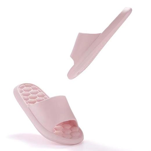 【夏季无忧 时尚6色！】超舒适情侣按摩防滑凉拖鞋 夏季浴室凉拖鞋 居家室内舒适软底拖鞋情侣女家用四季浴室洗澡轻便室外穿凉拖鞋 商品图6