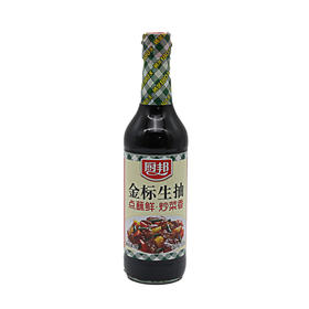 厨邦金标生抽500ml（6902902013239）