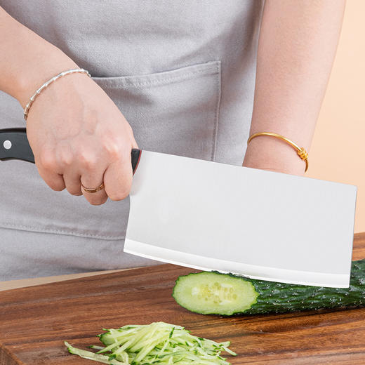 Debo德铂迪克森厨房刀具套装优质不锈钢家用菜刀切片刀砍骨刀亚克力刀座 商品图2