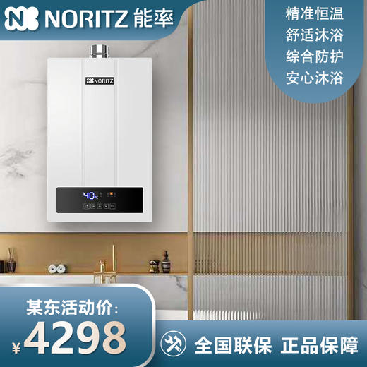 能率JSQ25-F4水伺服燃气热水器家用恒温强排天然气防冻静音13L 商品图0