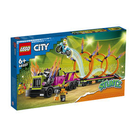 乐高 LEGO特技卡车与火圈挑战LEGC60357