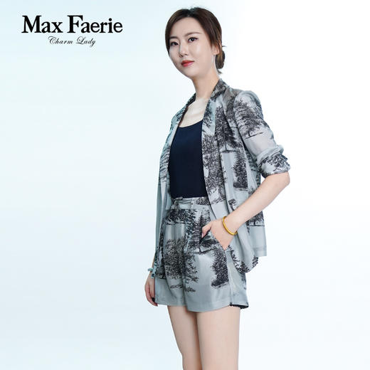 MG2A152麦克斯菲瑞休闲印花上衣 商品图3