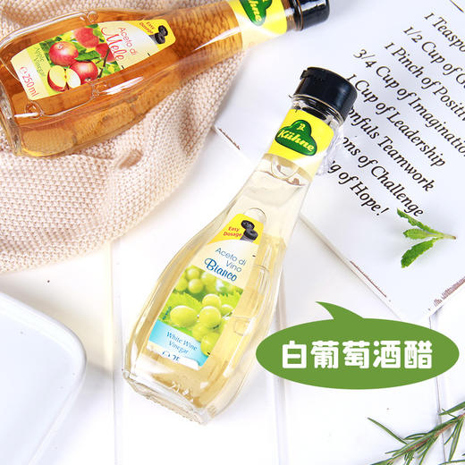 【中欧班列精选】德国冠利白葡萄酒醋 原装进口冠利0脂肪0添加白葡萄酒醋 500ml/瓶 商品图1