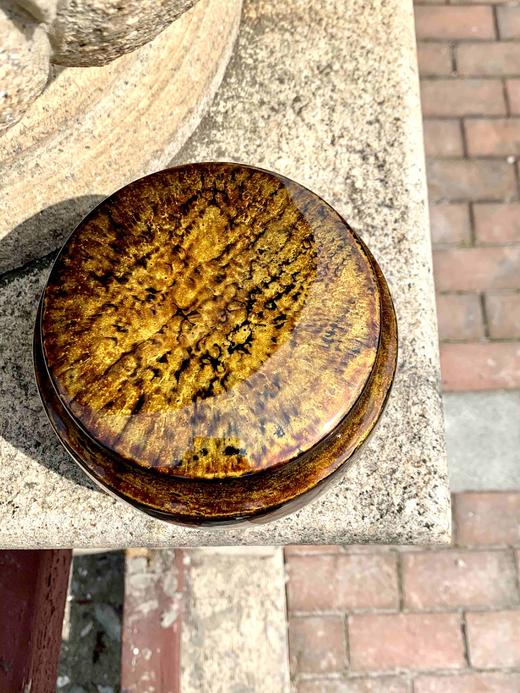 三希堂 流霞系列 流金大漆茶罐 商品图4