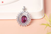 紫水晶吊坠【清羽】，925银镶 商品缩略图1