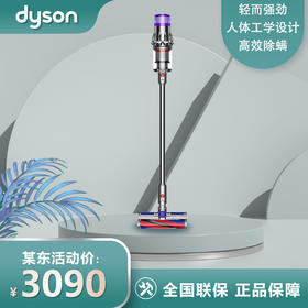 戴森(Dyson)V10 Digital Slim Fluffy无绳吸尘器（新一代铁镍色）手持无线 除螨 宠物 家庭适用