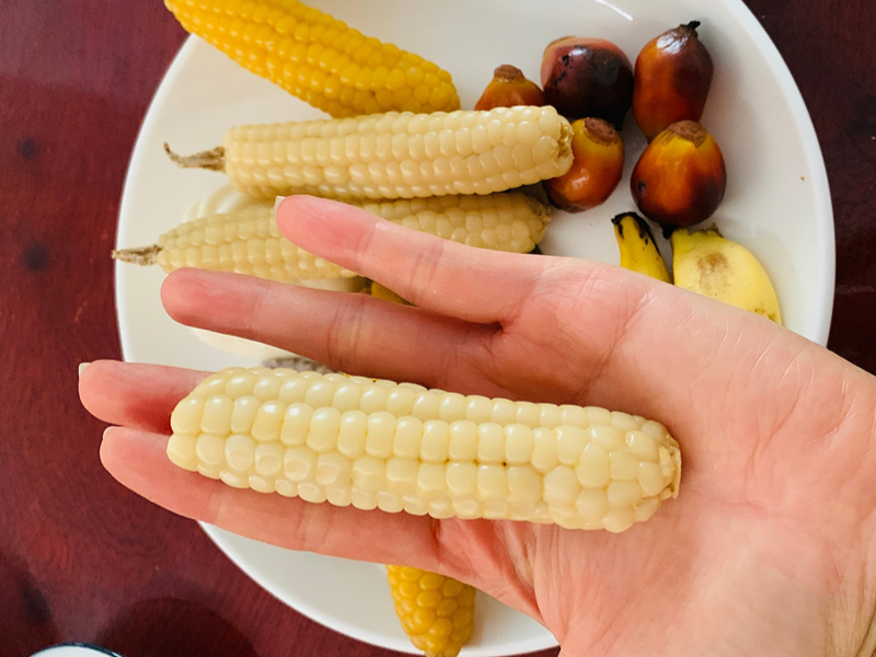 和菜头西双版纳银拇指玉米 每箱2公斤
