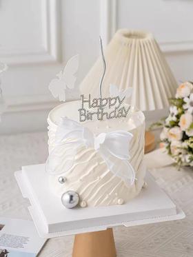 6寸加高蝴蝶蛋糕