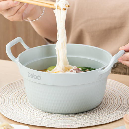 Debo德铂弗格森铝合金泡面锅1.5L不粘锅学生宿舍小锅家用煮面一人食汤锅 商品图4