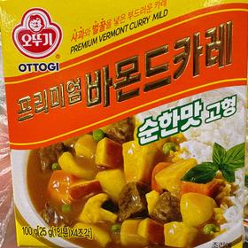 不倒翁苹果咖喱原味100g