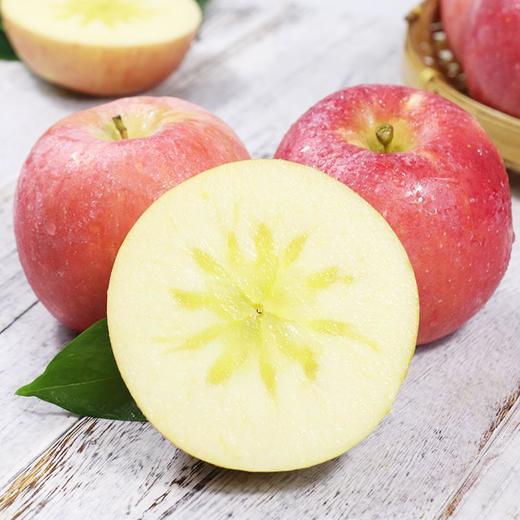 山西运城红富士苹果-农夫自己都在吃的果园直销冰糖心红富士爆甜新鲜苹果带箱9.5-10斤装 商品图2