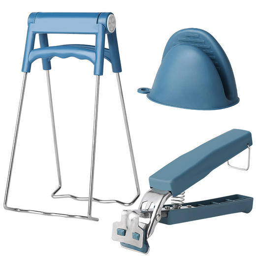 【防烫六件套！厨房用品】防烫夹提盘器取碗夹 耐高温防滑碗防滑不锈钢碟夹厨房用品。ry 商品图4