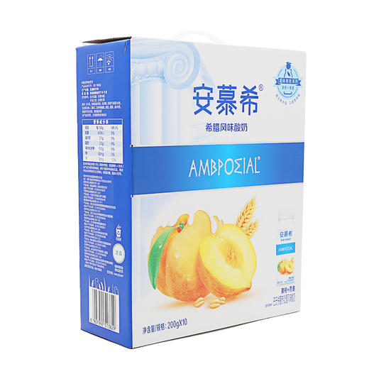 伊利安慕希高端颗粒黄桃燕麦味200g*10 *1提（6907992513829） 商品图2