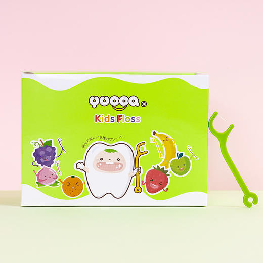Yucca儿童水果牙线多种水果口味独立包装 商品图4