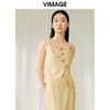 VIMAGE纬漫纪夏季新款百搭显瘦设计感小众小上衣V1913544 商品缩略图4
