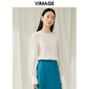 VIMAGE纬漫纪春季季新品圆领简约大方小上衣V1913547 商品缩略图2