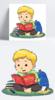 爱看书的男孩 商品缩略图0