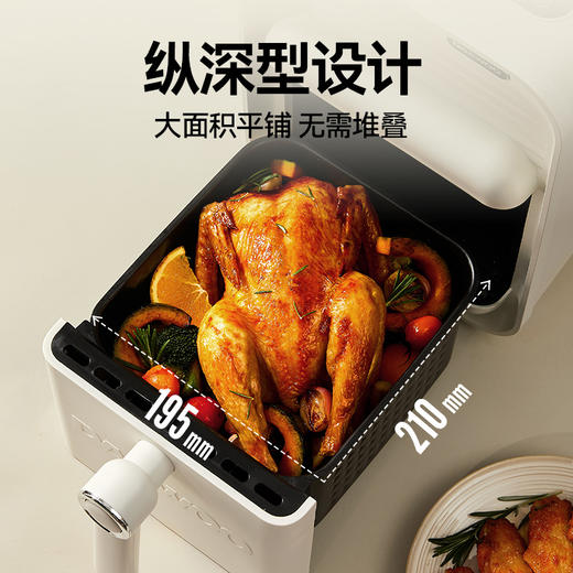大宇空气炸锅K12方方家用多功能全自动5L大容量 商品图1