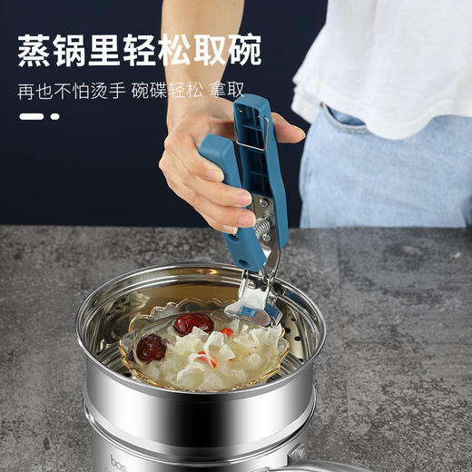 【防烫六件套！厨房用品】防烫夹提盘器取碗夹 耐高温防滑碗防滑不锈钢碟夹厨房用品。ry 商品图3