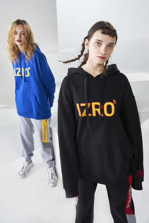 百货世界-OSSANCH-IZRO 连帽套头卫衣 商品图0