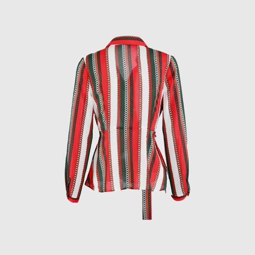 翻领斜立体系带衬衣 商品图2