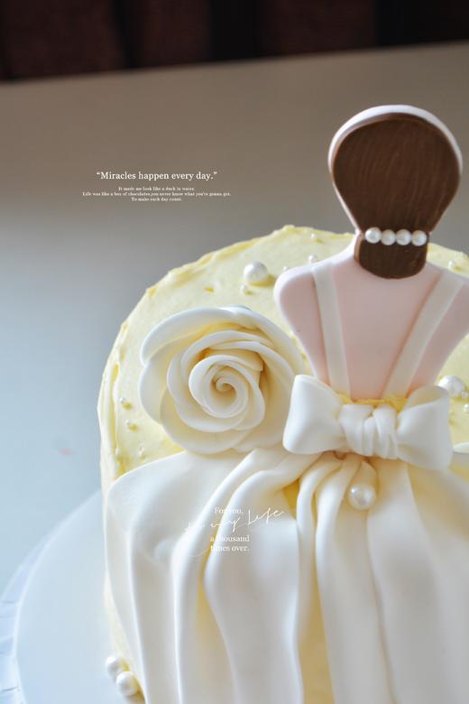 背影蛋糕（一生所爱）奶油霜工艺 商品图2