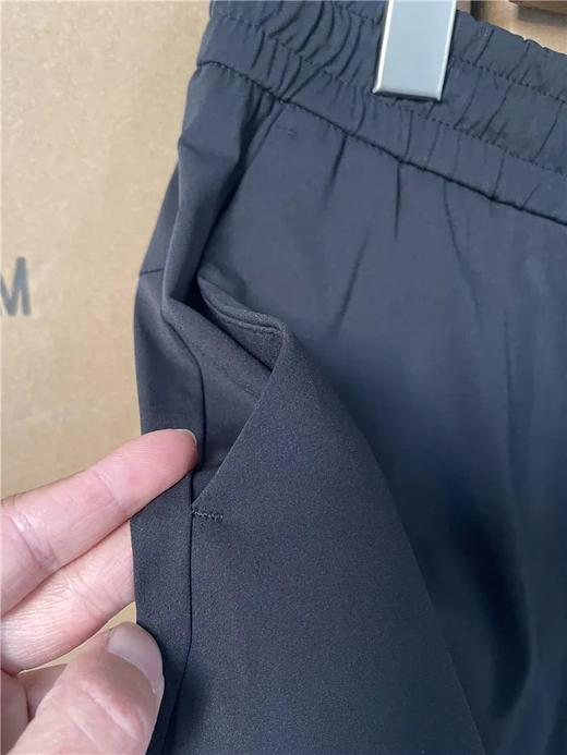 轻奢线原198英磅四面弹力面料松紧腰束口裤 商品图2