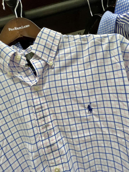 Ralph Lauren RL拉夫劳伦男士棉府绸衬衫👔¥799直邮到手✈️国内同款¥1690 商品图12