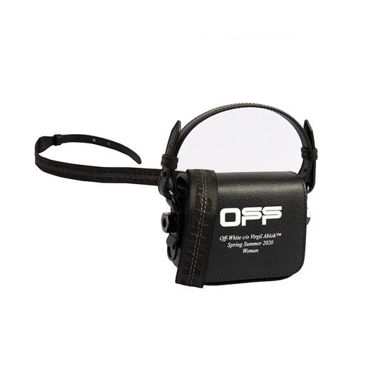 OFF WHITE 女士牛皮Logo图案印花腰包手提单肩包  OWNA087R20423073 商品图1