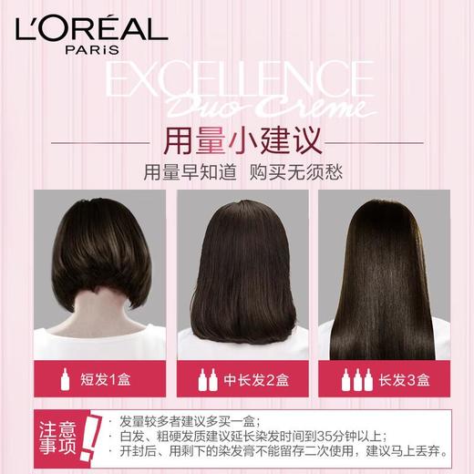 欧莱雅卓韵霜赋活养护染发霜4.25#紫红褐棕色 商品图1