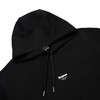 ALEXANDER MCQUEEN 亚历山大.麦昆 男士McQueen刺绣标识连帽卫衣 黑色 商品缩略图3