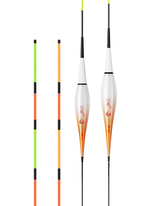 橙小白咬钩变色夜光漂高灵敏日夜两电子漂夜钓入水无影漂MY 商品图4