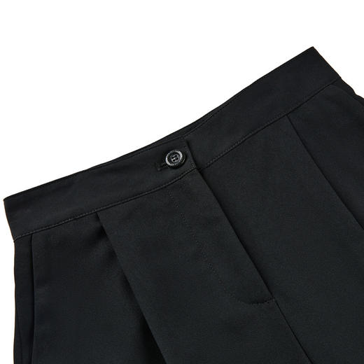 Chloe 蔻依 SEE BY CHLOE 女士九分阔腿长裤 黑色 CHS22SPA02012 商品图3