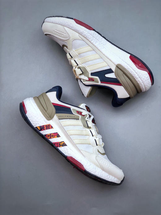 春季特惠💰360 优选版#真标真爆材质 # 阿迪达斯/Adidas三叶草 EQUIPMENT+ Boost EQT+系列爆米针织透气百搭休闲运动慢跑鞋 商品图8