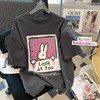 「22款可选」女装短袖T恤2023夏季新款宽松小香风卡通印花棉上衣ins 商品缩略图2