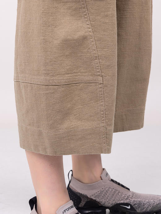 XIAOYU|厚亚麻阔腿裤231KZ019 商品图4