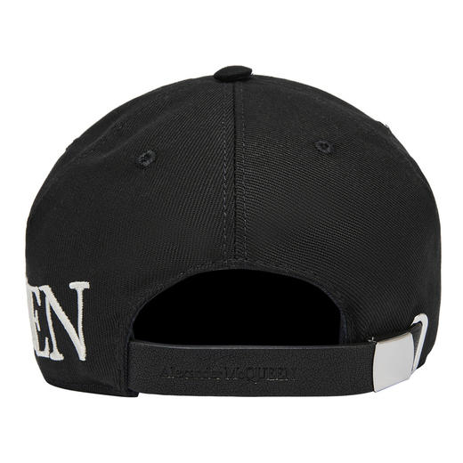 ALEXANDER MCQUEEN 亚历山大麦昆 Gabardine棒球帽 6328964105Q 商品图3