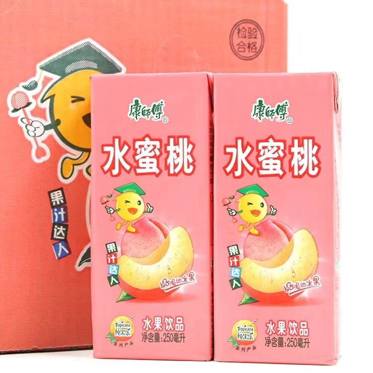 康师傅 水蜜桃 250ml *24盒装