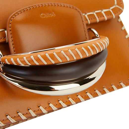 Chloe 蔻依 女士Kattie系列缝针牛皮单肩斜挎包 CHC22US500H04 商品图3