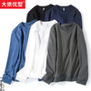 一口价【 新款DX】大依优型大码男装圆领卫衣长袖针织棉卫衣加肥加大休闲运动上衣男打底衫 商品缩略图5