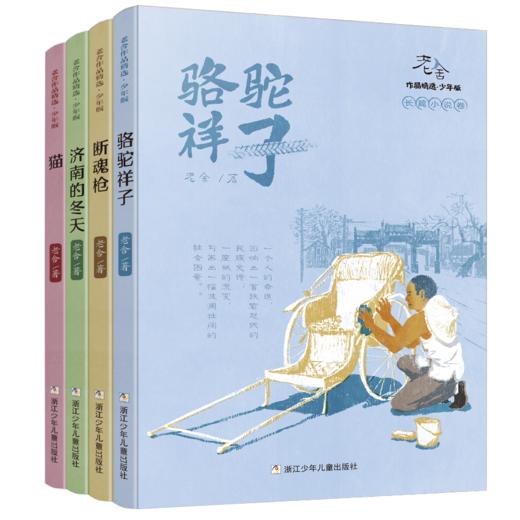 《老舍+梁晓声+林清玄+毕淑敏作品精选合集·少年版（15册）》 商品图0