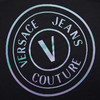 VERSACE JEANS 范思哲 男士V EMBLEM系列徽标印花连帽卫衣 黑色 73GAIG01 CF00G 899 （偏大一码） 商品缩略图4