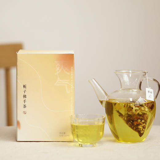 「栀子清甘茶&栀子佛手茶」 柔和气机 呵护脾胃养生茶饮 商品图0