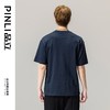 PINLI品立春季新款男士休闲体恤印花圆领短袖T恤BG231111045 商品缩略图6